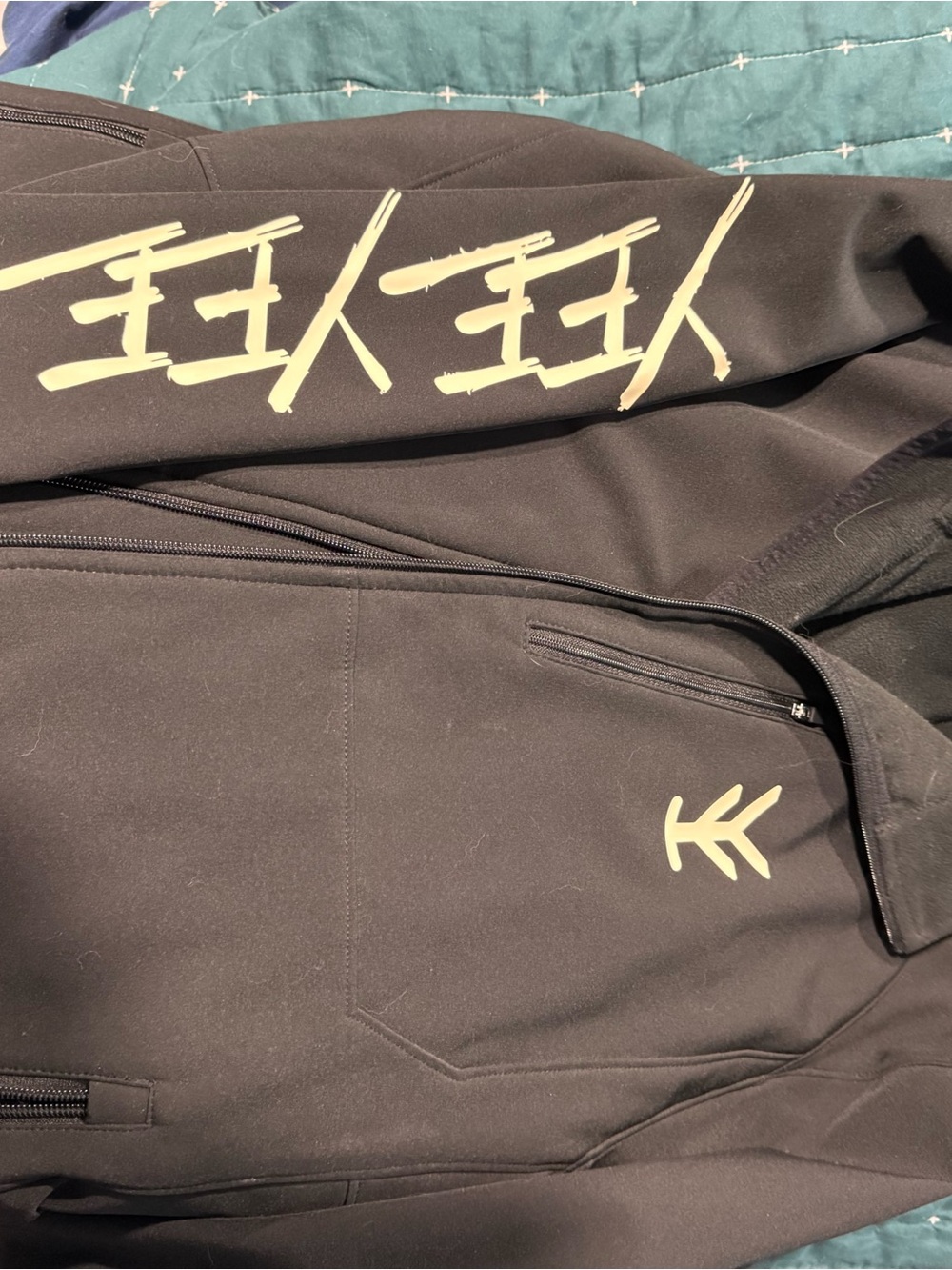 Men's Black Zip-Front Conceal Carry Jacket